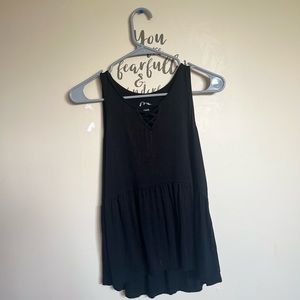 Black Ballet Style Tank